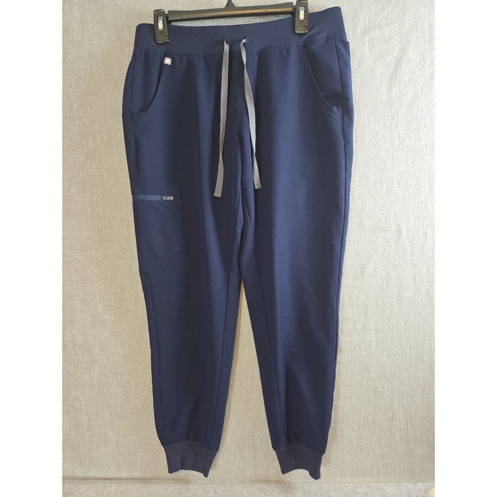 FIGS Technical Collection Zamora Joggers Womens Scrub Pants M Navy Blue